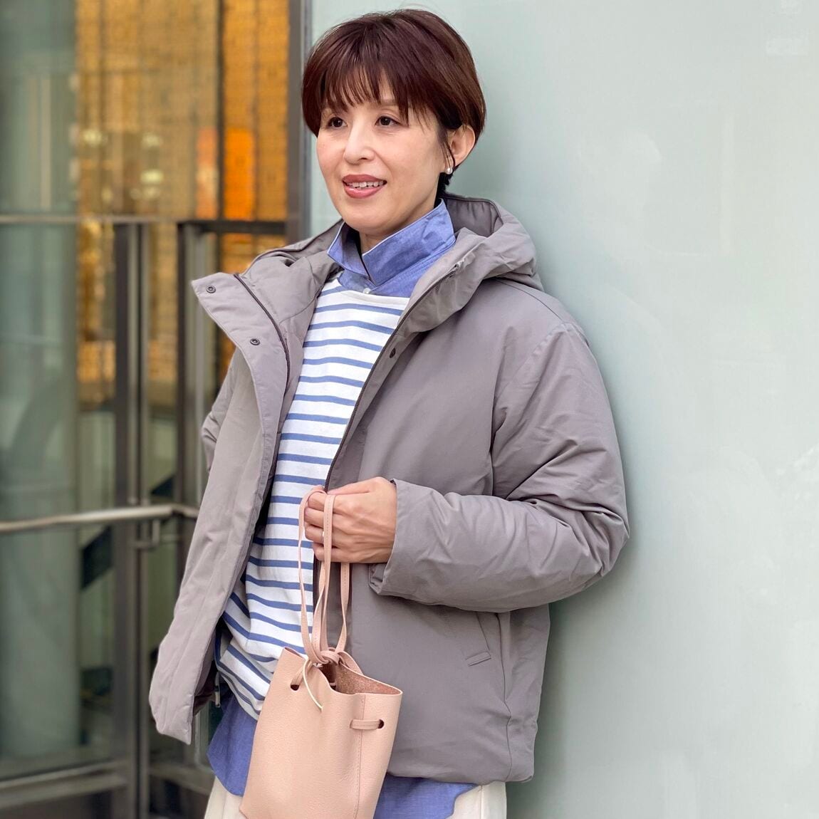 ソラリアプラザ】スタッフスナップ 身長162cm｜ 無印良品